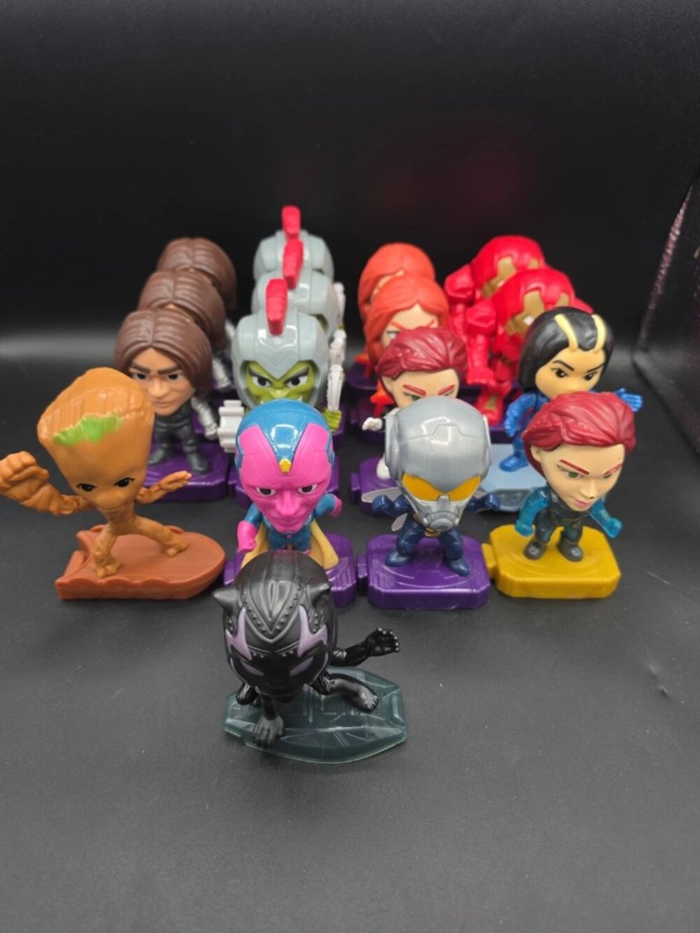 2019 Lot Of 17 McDonalds Happy Meal Toys Marvel Movie Avengers: Endgame